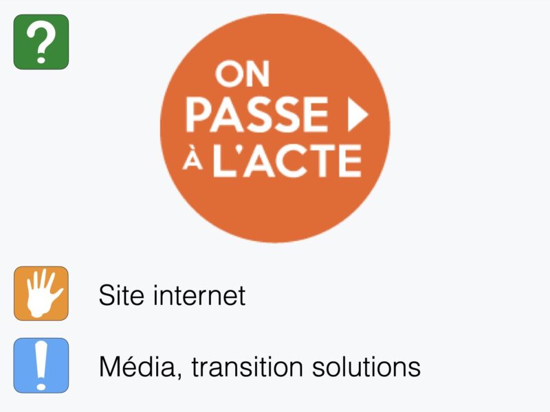 On passe à l'acte